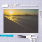 ドバイビーチサンセット 薄葉紙 (クラフト)