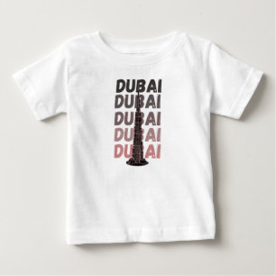 ドバイブルジュカリファ ベビーTシャツ