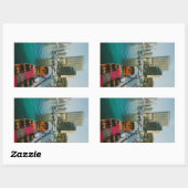 ドバイマリナピア7 長方形シール (シート)