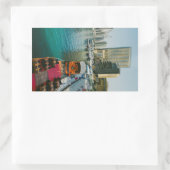 ドバイマリナピア7 長方形シール (バッグ)