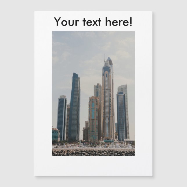 ドバイマリーナ建築 (正面)