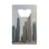 ドバイマリーナ建築 クレジットカード栓抜き (裏面)