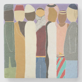 ドバイマーケットプレイス – 大理石コースター ストーンコースター