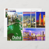 ドバイムジゾラA GBADAMOSI OKUBULE ポストカード (正面/裏面)