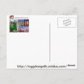 ドバイムジゾラA GBADAMOSI OKUBULE ポストカード (裏面)