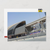 ドバイメトロストップ ポストカード (正面/裏面)