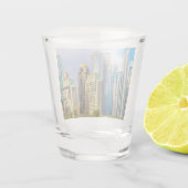 ドバイモダン超高層ビルコーニッシュ ショットグラス (裏面)