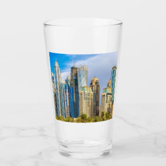 ドバイモダン超高層ビルコーニッシュ タンブラーグラス