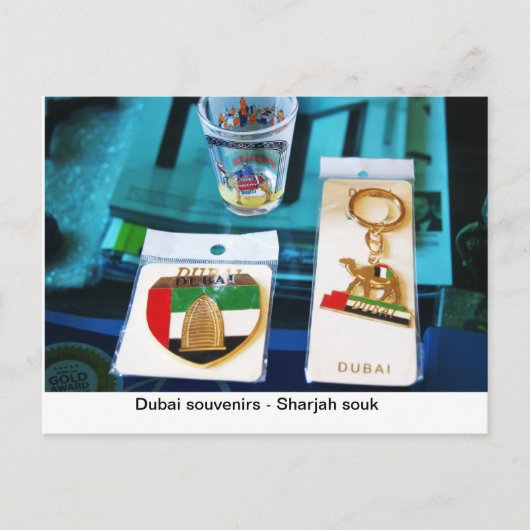 ドバイ土産 ポストカード (正面)