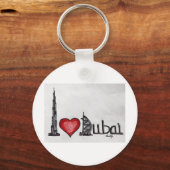 ドバイ大好き キーホルダー (正面)