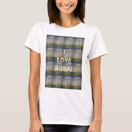 ドバイ大好き Tシャツ (正面)