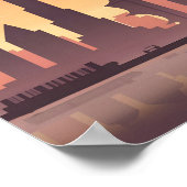 ドバイ威厳のあるシティエレガンス4Kビュー ポスター (角)