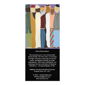 ドバイ市場の場所と彼 – ロングカード ラックカード