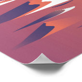 ドバイ旅行のポスタ統一されたー・アラブ首長国連邦 ポスター (角)