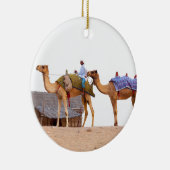 ドバイ砂漠 セラミックオーナメント (右)
