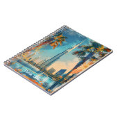 ドバイ統一されたアラブ首長国連邦ブルジュ・ハリファのアートワーク ノートブック (左側)