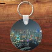 ドバイ統一された、アラブ首長国連邦スカイライン キーホルダー (正面)