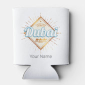 ドバイ アラブ首長国連邦 ビンテージ UAE お土産 缶クーラー (裏面)