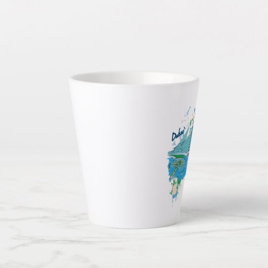 ドバイ カフェラテマグ (正面)