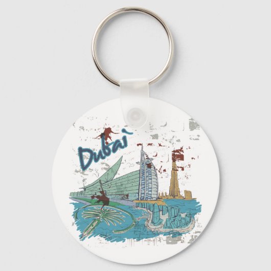 ドバイ キーホルダー (正面)