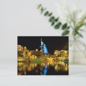 ドバイ ブルジュ・アル・アラブ スーク・マディナット・ジュメイラ エミレーツ ポストカード (スタンド正面)