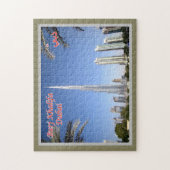 ドバイ – ブルジュ・ハリファ – 最も高い超高層ビル- ジグソーパズル (縦)