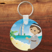 ドバイ・ボーイ キーホルダー (正面)