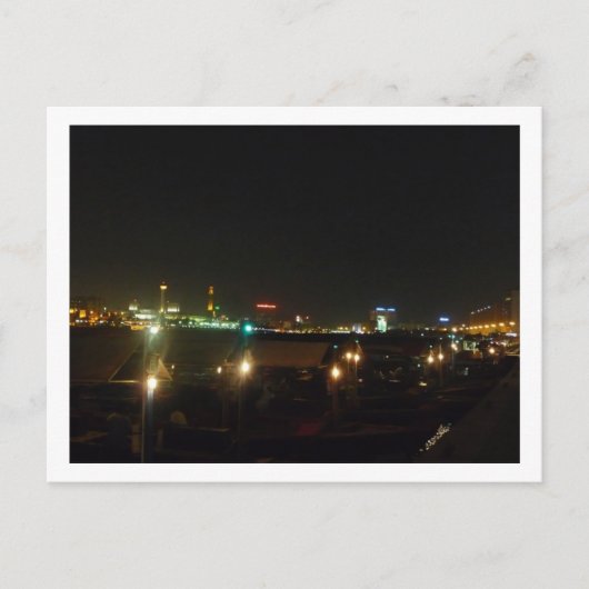 ドバイ・ボーツ ポストカード (正面)