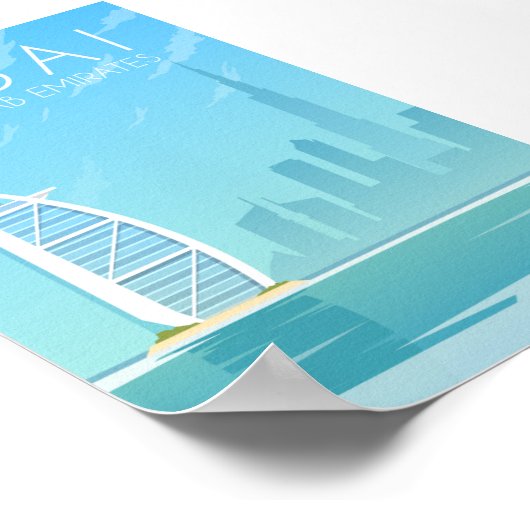 ドバイ ポスター (角)