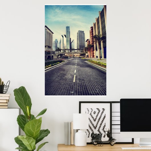 ドバイ ポスター (ホームオフィス)