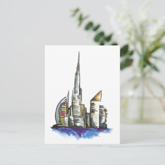 ドバイ ポストカード (スタンド正面)
