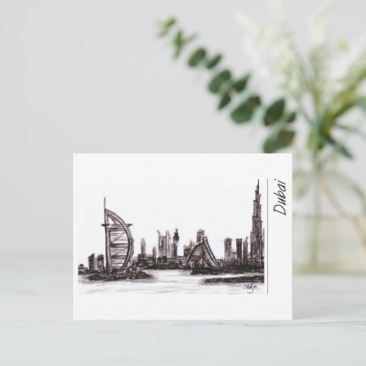 ドバイ ポストカード (スタンド正面)