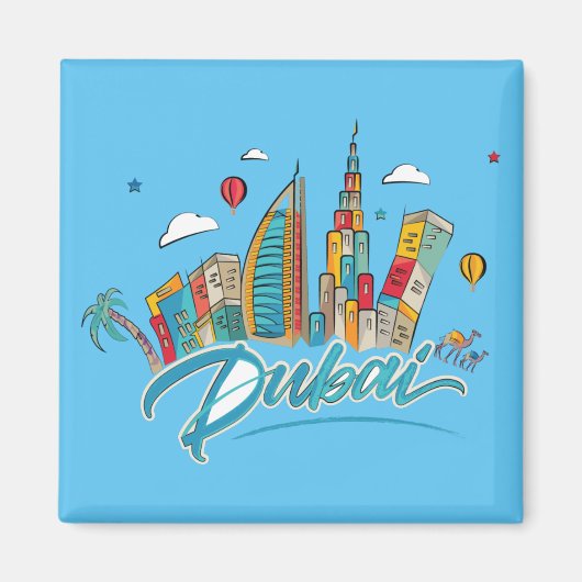 ドバイ マグネット (正面)