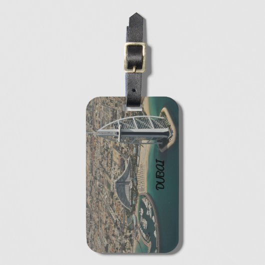 ドバイ ラゲッジタグ (正面縦)