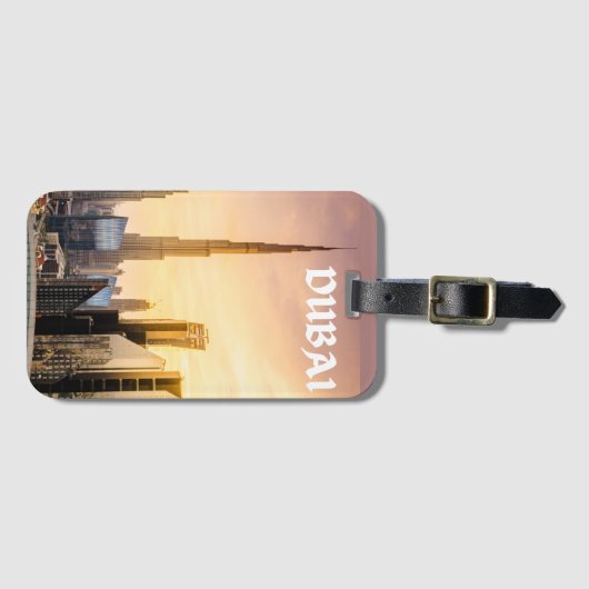 ドバイ ラゲッジタグ (正面横)