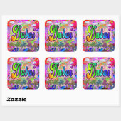 ドバイ ヴィスタ エクスプレス ステッカー (シート)