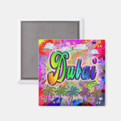 ドバイ ヴィスタ エクスプレス マグネット (正面/裏面)