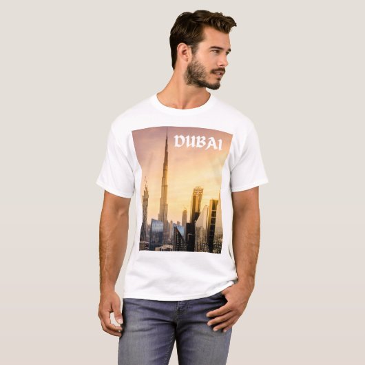ドバイ Tシャツ (正面フル)