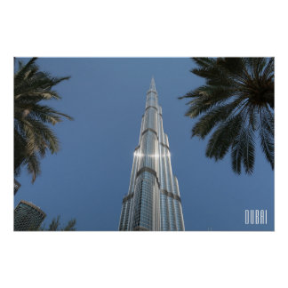 ドバイ UAE ブルジュ・ハリファ ポスター