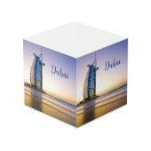 ドバイ UAE ペーパーキューブ メモ帳 フォトキューブ (裏面アングル)