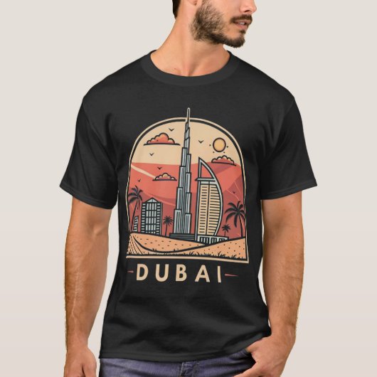 ドバイ, UAE Tシャツ (正面)