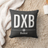 ドバイDXB空港コード-航空 クッション (ブランケット)