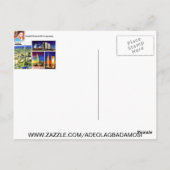 ドバイPostcard@MojiAOkubule ポストカード (裏面)