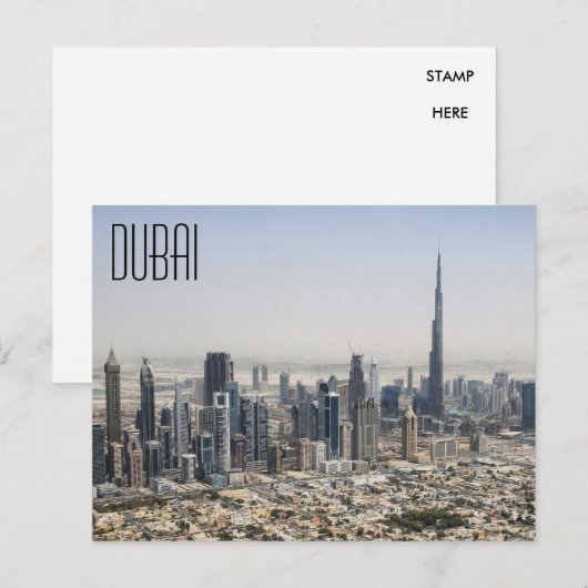 ドバイUAEはがき ポストカード (正面/裏面)