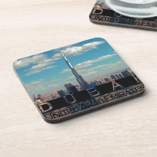 ドバイUAE土産 コースター (左側)