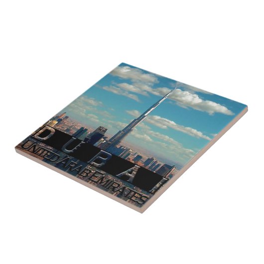 ドバイUAE土産 タイル (側面)