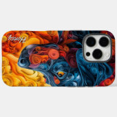 ドバーカラフルマンピンチャーポートレート Case-Mate iPhoneケース (裏面 (横))