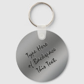 ドバーマンキーチェーンパーソナライズされたドッグアートギフト キーホルダー (裏面)