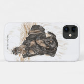 ドバーマンドッグ自然耳 Case-Mate iPhoneケース (裏面(横))