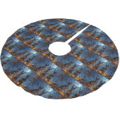 ドバーマンハロウィン不気味 ブラッシュドポリエステルツリースカート (アングル)